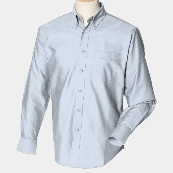 Henbury Long Sleeve Classic Oxford Shirt Thumbnail