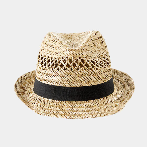 Beechfield Straw Summer Trilby Thumbnail