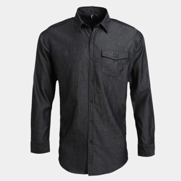 Premier Jeans Stitch Denim Shirt Thumbnail