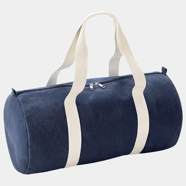 BagBase Denim Barrel Bag Thumbnail