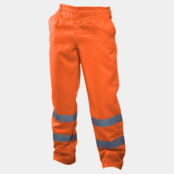 Yoko Hi-Vis Poly/Cotton Work Trousers Thumbnail